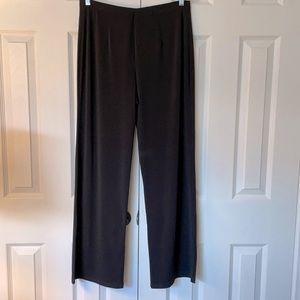 Women’s Travel Knit Black Pants - Bleeker&McDougal